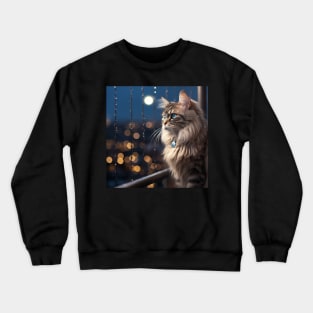 Siberian Cat Beauty Crewneck Sweatshirt